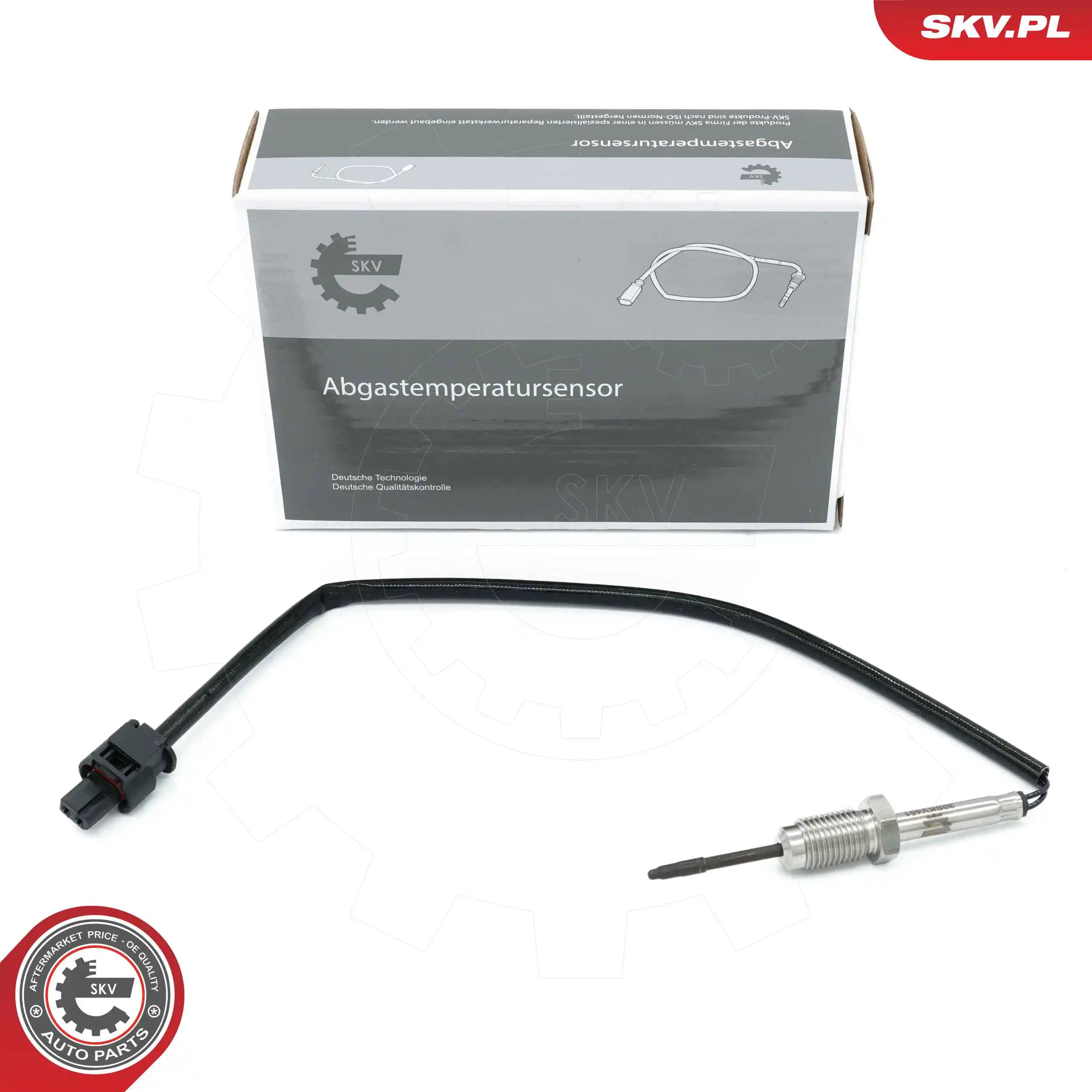 Sensor, exhaust gas temperature